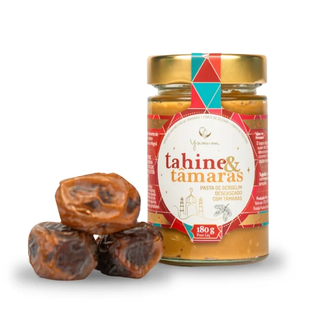 TAHINE COM NÉCTAR DE TÂMARAS 180G